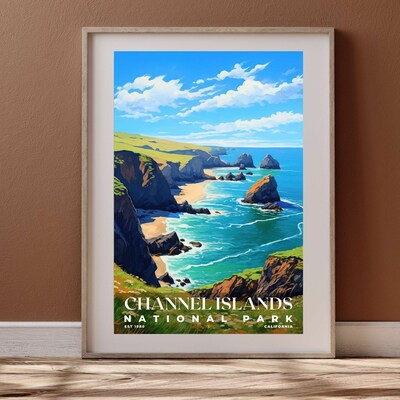 Channel Islands National Park Poster, Travel Art, Office Poster, Home Decor | S6 - image4